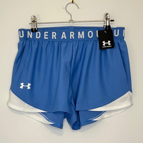 Womens Under Armour Play Up Shorts 3.0 Loose Fit - Picture 1 of 11